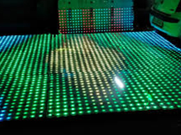 Green LED Dance Floor