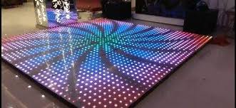 Stunning Pixelated Dance Floor